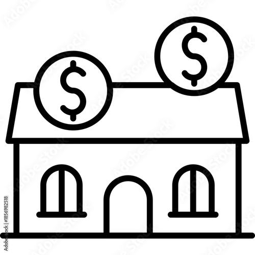 Real Estate Crowdfunding Icon