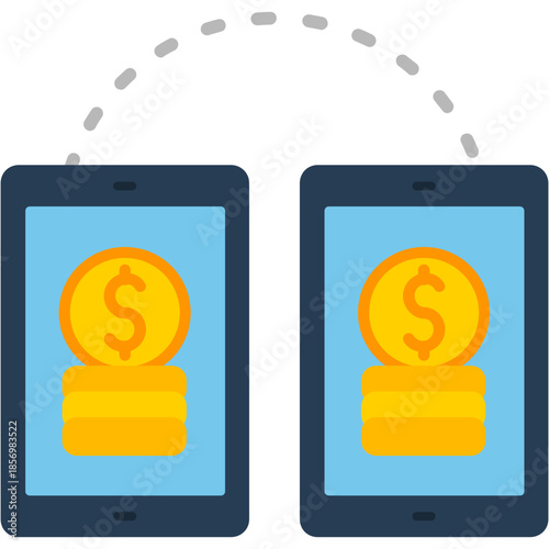 Peer to Peer Lending Icon