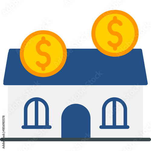 Real Estate Crowdfunding Icon