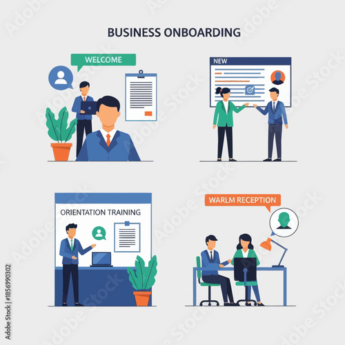 Business Onboarding Process: Welcome, New Hire Training, and Integration