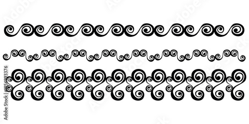 Hand drawn vintage ornate elements, scroll, dividers, wreaths, border frames. Floral ornamental set. Vector hand drawn illustration for greeting cards, wedding invitations. Copy space.