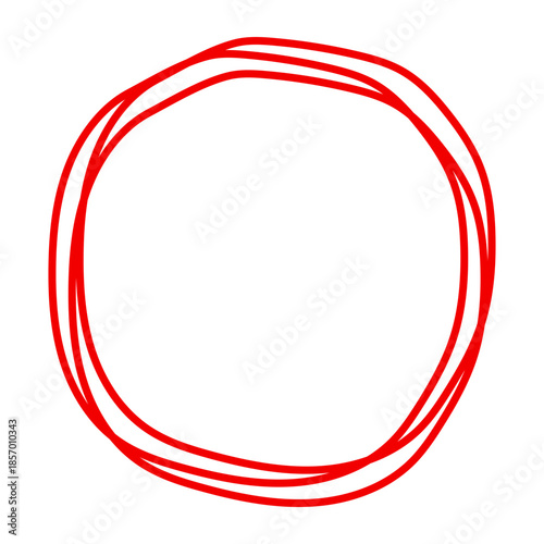 Hand drawn circle