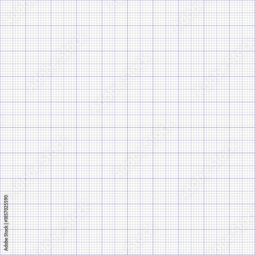 Millimeter graph paper grid. Abstract squared background. Geometric pattern for school, technical engineering line scale measurement. Lined blank for education isolated on transparent background.