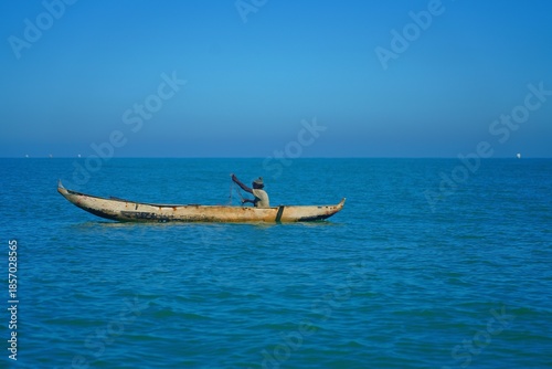 Largage de filet, pêche en solo