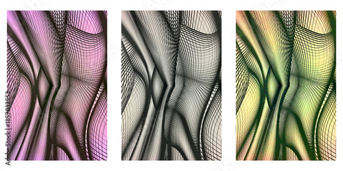 Minimal abstract gradient background with elegant color flow for modern web and app interfaces, isolated transparent background, editable vector artwork ai illustration file,