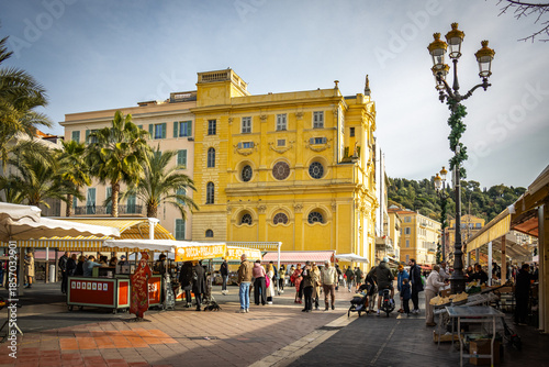 cours saleya, market, nice, cote d'azur, french riviera, france, europe
