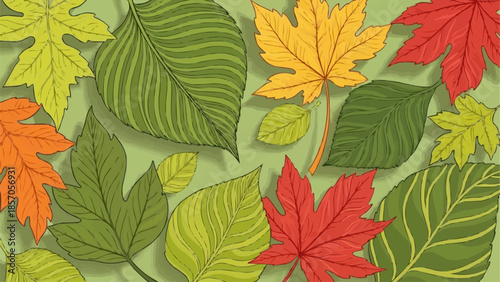 autumn leaves background