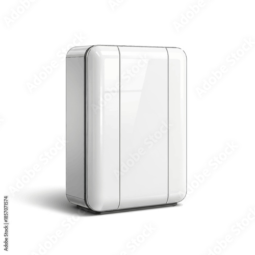 White Suitcase on White.