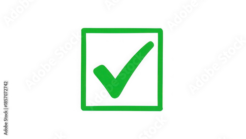Free Download Green checkmark icon isolated on transparent background - GFXLoad