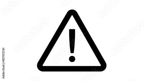 Free Download Warning sign isolated on transparent background - GFXLoad