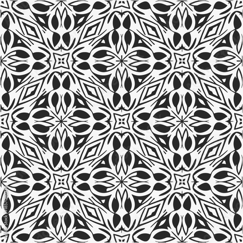 Seamless pattern trend design on a crisp white background.