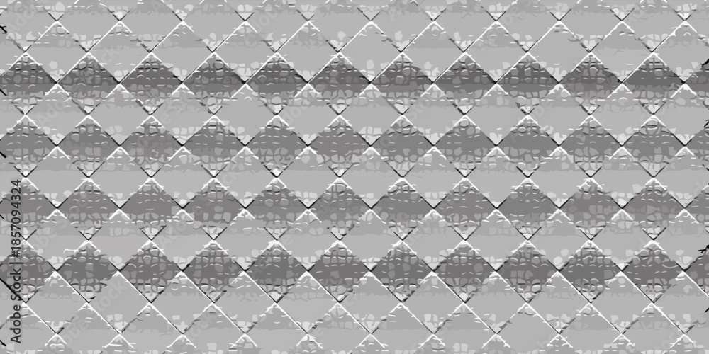 Fototapeta premium Black and white checkered rectangular frame. Square racing checkerboard pattern. Chessboard geometric pattern. Rally checkerboard pattern. Finish racing frame. Vector illustration on white background