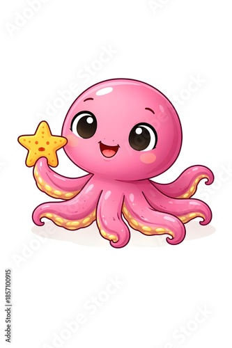 funny octopus cartoon