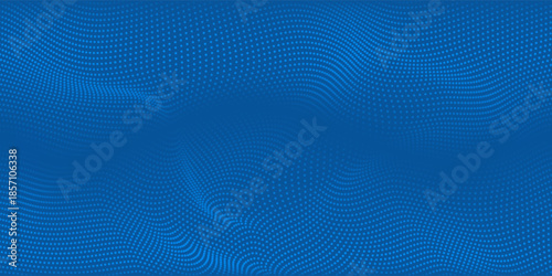 Minimal geometric background. Dynamic blue shapes composition with white lines. Abstract background modern hipster futuristic graphic. Vector abstract background texture design, bright poster, banner