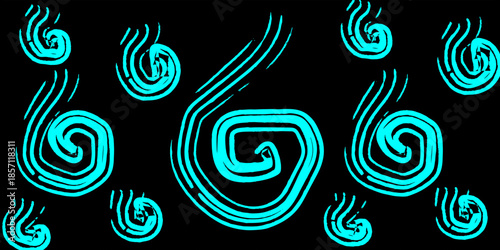 Superbly stunning unique delicately extruded textured swirled 3D modern abstract design in multicolor patterned tints perfect for wallpapers and backgrounds in subtle tints and hues.