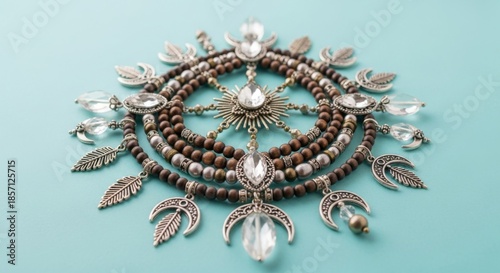 A Wall Wearing Jewelry