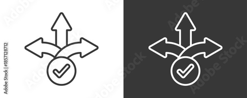 Flexibility Icon Set Vector Collection Isolated In Black And White