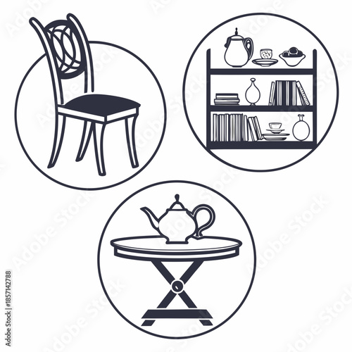 Classic home decor setup