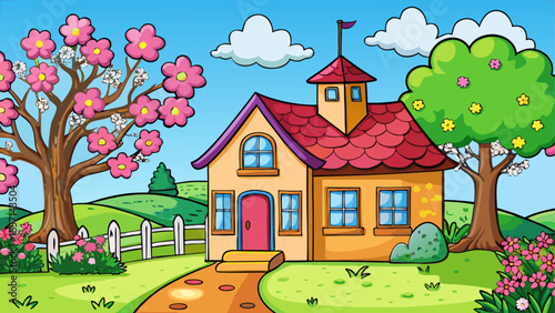 Charming cottage in a picturesque garden