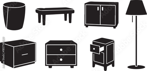 Modern furniture pieces collection for home