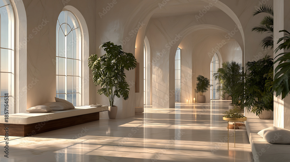 Obraz premium Cloud Dancer Interior Design Trends for 2026 Colour of the Year 2026