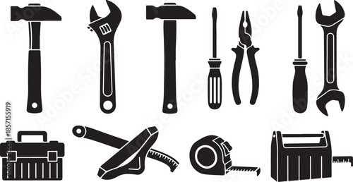 Tools and equipment for construction work