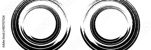 Brush touch material, ink splash, handwritten texture, texture material, rough lines, ink lines, Japanese style, Asian taste vector. eps 10