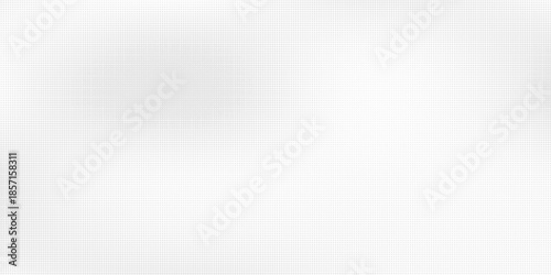 Grunge halftone gradient background. Faded grit noise texture. White and black sand wallpaper. Retro pixelated backdrop. Anime or manga style comic overlay. Vector graphic design textured template