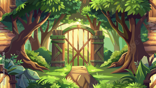 Enchanted forest gateway