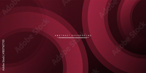 Abstract dark brown luxury circle background template vector with shadow and gold lines. Futuristic background with simple pattern design. Eps10 vector