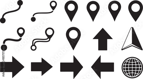 Navigation icons for web and mobile