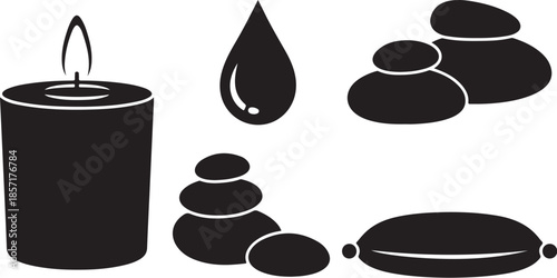 spa elements for relaxation and wellness