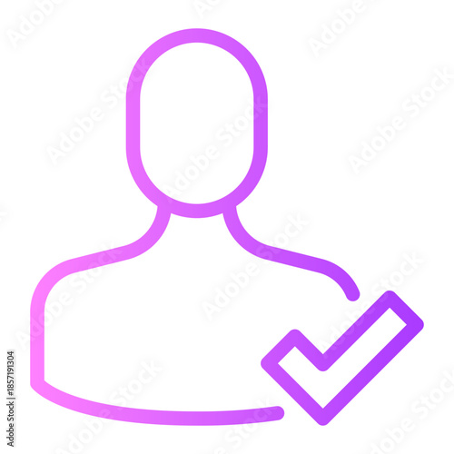 verified gradient icon