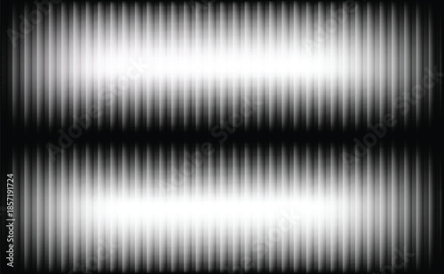 White Sound Waveform on Black.