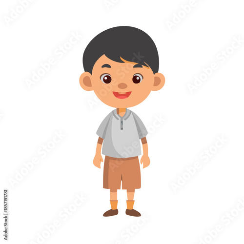 A Village Boy Made for Animation Moral Story, Ready For Animate CC