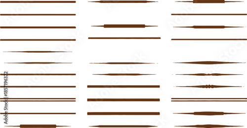 set of wooden chopsticks