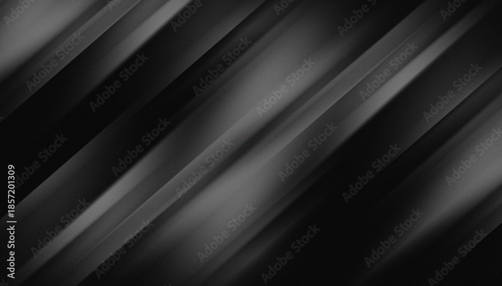 Fototapeta premium Smooth grey color gradient on black background