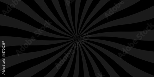 Vector sunray stripe background. Light sunburst glowing background. Sunburst pattern summer social banner. vector illustration pattern beam rays. Spiral radial striped backdrop design.