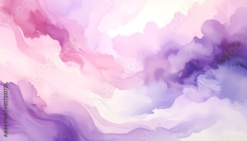 Soft, abstract depiction of swirling colors resembling clouds or smoke