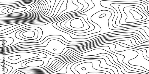 Abstract seamless background vector design featuring a colorful wave pattern with geometric swirl lines and a water texture for artistic wallpaper decoration