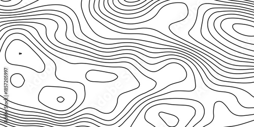 Seamless black and white abstract background vector featuring a stylish wave pattern texture and ornamental line art illustration for decorative textile wallpaper or paper backdrop design