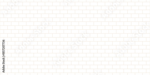 White brick wall background. architecture construction stone block brick wallpaper. seamless building cement concrete wall grunge background.