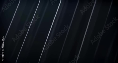 Abstract Dark Metallic Stripes with Diagonal Lines and Reflective Surface
