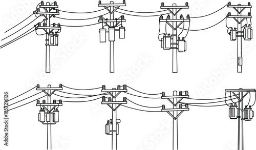 utility, pole, transformer, power, electricity, infrastructure, distribution, insula