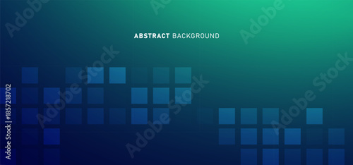 Digital technology futuristic internet network connection dark black background, green abstract cyber information communication, Ai big data science, innovation future tech line illustration vector 3d