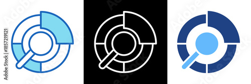 Market Analysis triplestyle icon