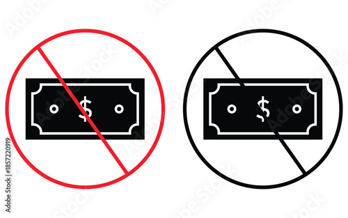 Anti Corruption and Bribery Crime Icon Set Vector Illustration Isolated on White Background