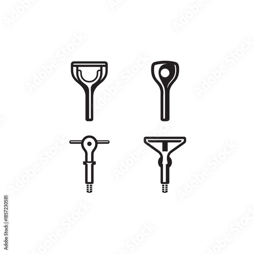 Otoscope Speculum icon art medical concept