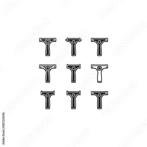 Otoscope Speculum icon art simple graphic