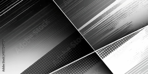 Abstract metallic steel plate background with a silver chrome texture featuring industrial iron lines and a gray aluminum pattern design for a professional business wallpaper template